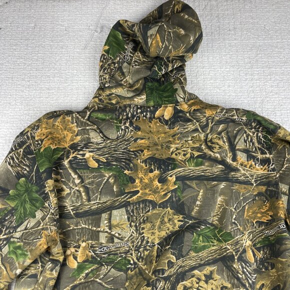 Cabela's Mens Multicolor Realtree Seclusion 3D Camo Hunting Hoodie Size XL Read* - Picture 16 of 16